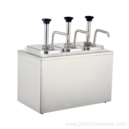 Stainless Steel Condiment Dispenser For Restaurant